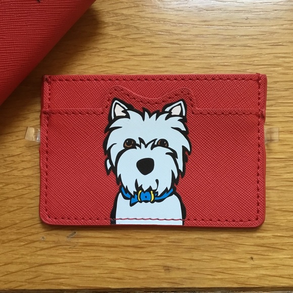NEW Marc Tetro Westie West Highland Terrier Dog Breed Crossbody Bag Card Holder - Picture 13 of 13